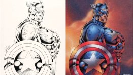 Original Version of Infamous ’90s Captain America Art Up for Auction