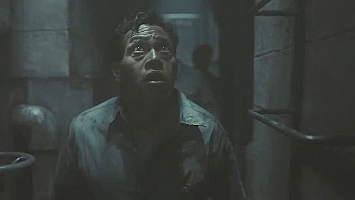 The TVA's Casey as Frank Morris, the convict who escaped Alcatraz.