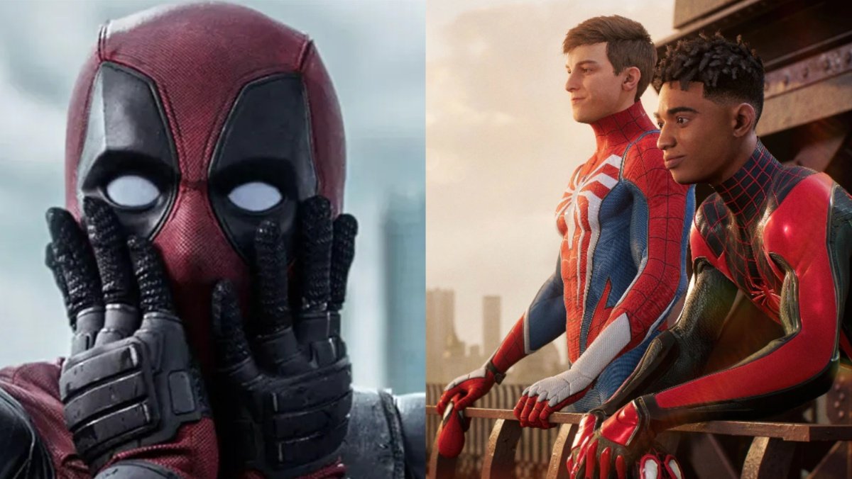 Deadpool and Marvel's Spider-Man 2 Miles and Peter