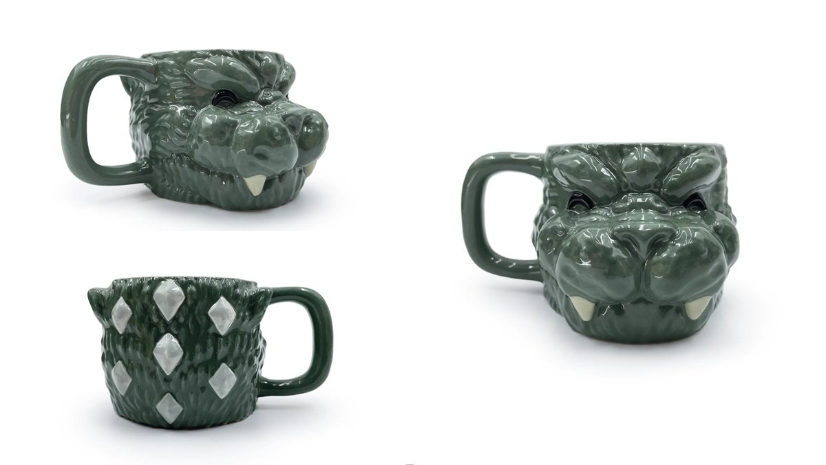 A Godzilla mug from Youtooz Collectibles