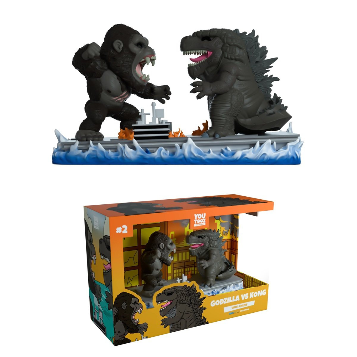Godzilla vs Kong toy from Youtooz Collectibles.