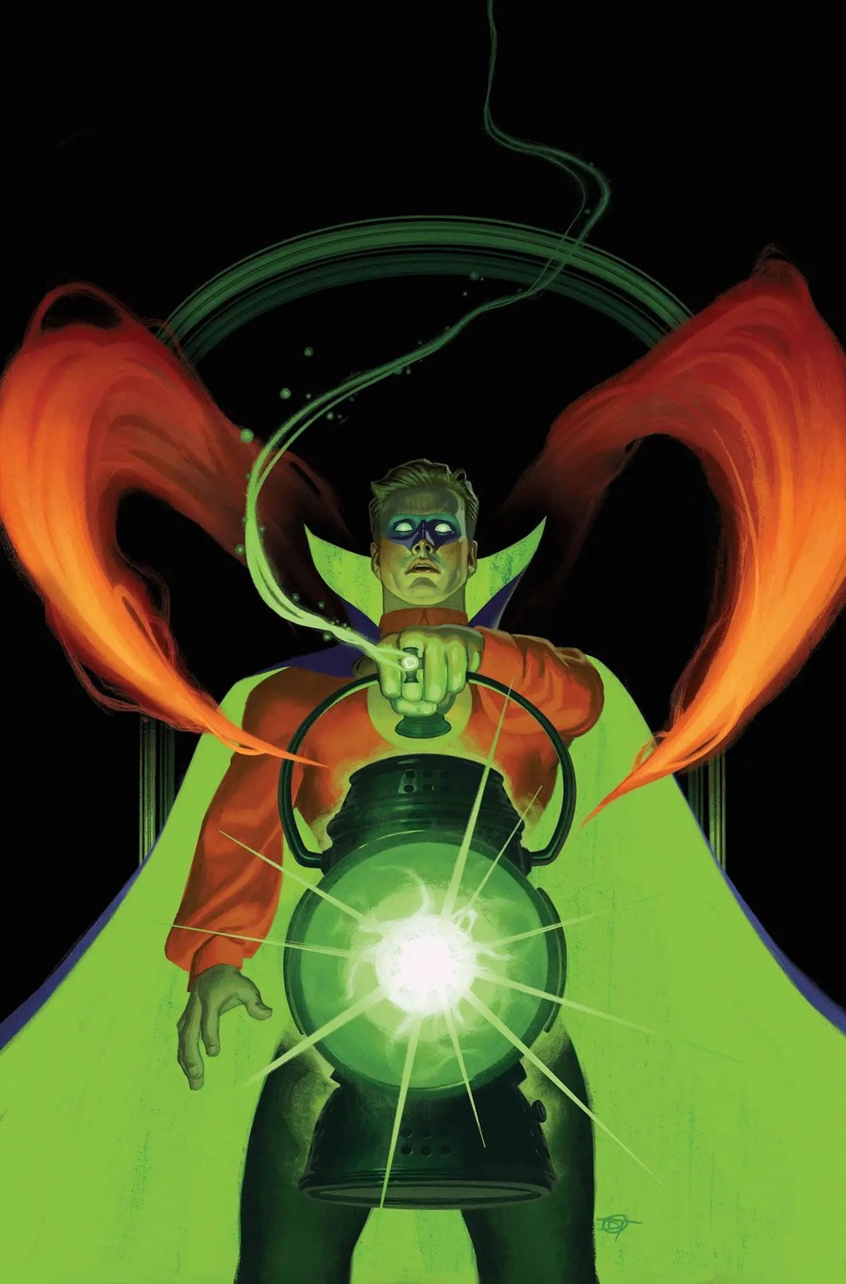 Variant cover for Alan Scott: Green Lantern #4 by David Talaski. 