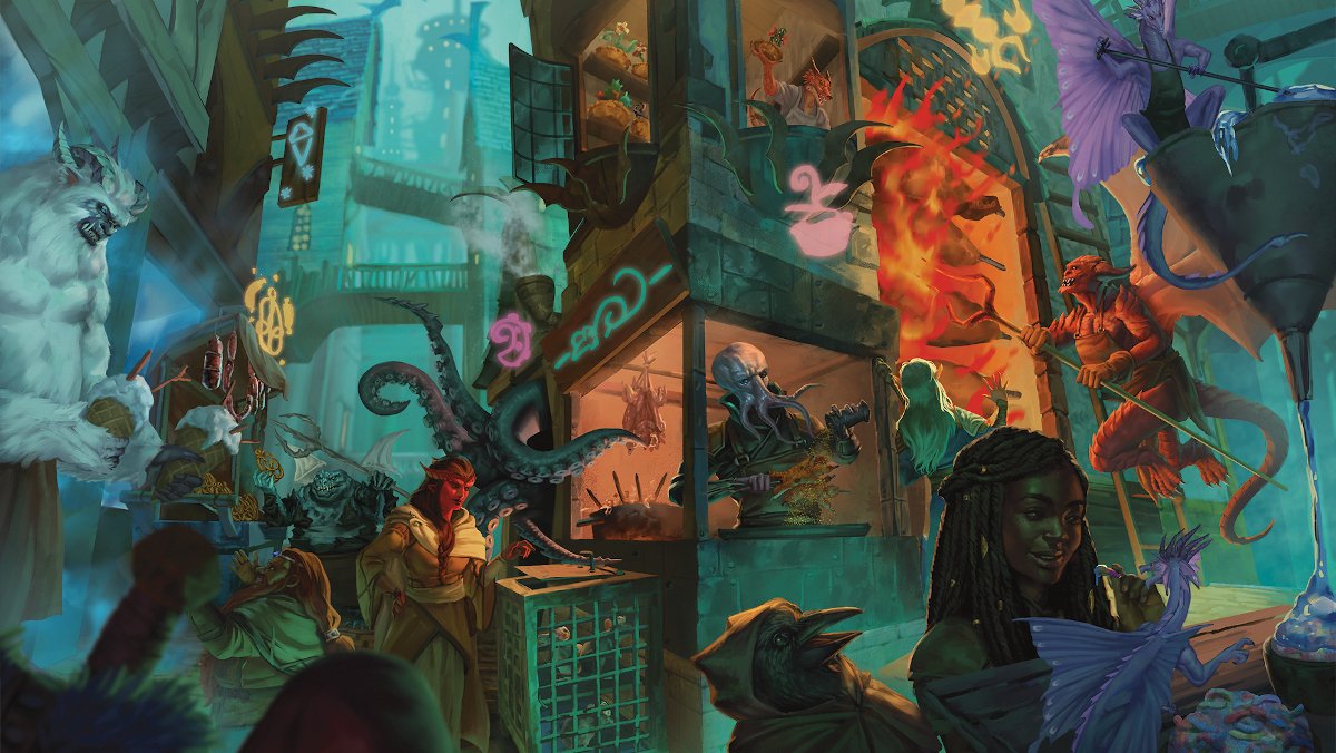 An illustration of the Hive Ward in Dungeons & Dragons