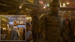 See James Gunn Dance as Groot in GUARDIANS OF THE GALAXY VOL. 3