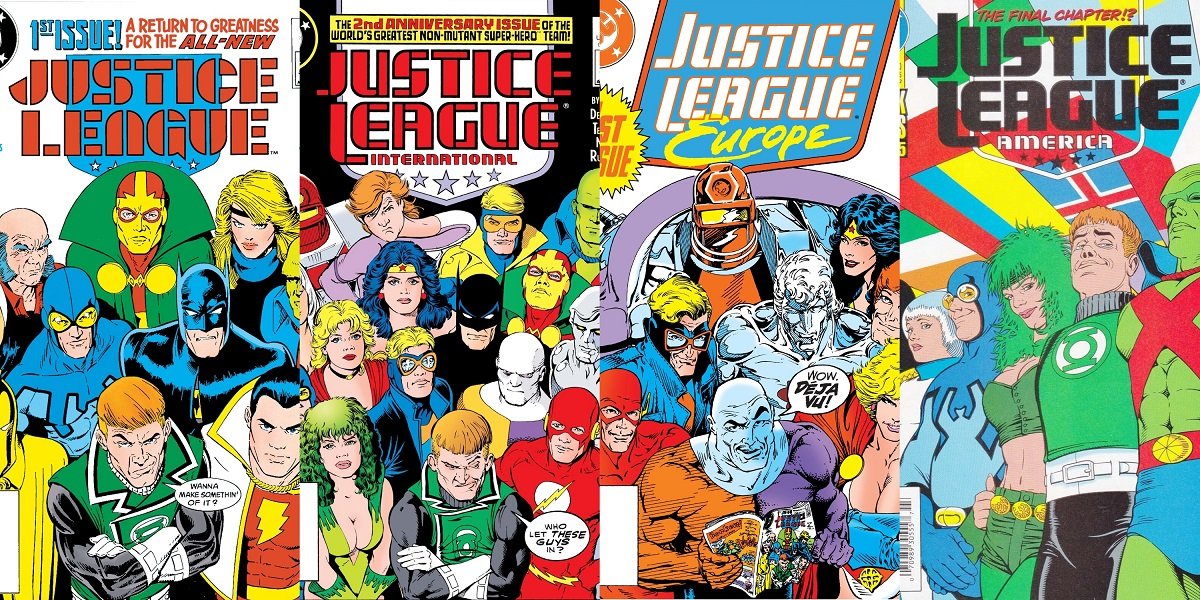 The Justice League International era of the Justice League, co-created by Keith Giffen. 