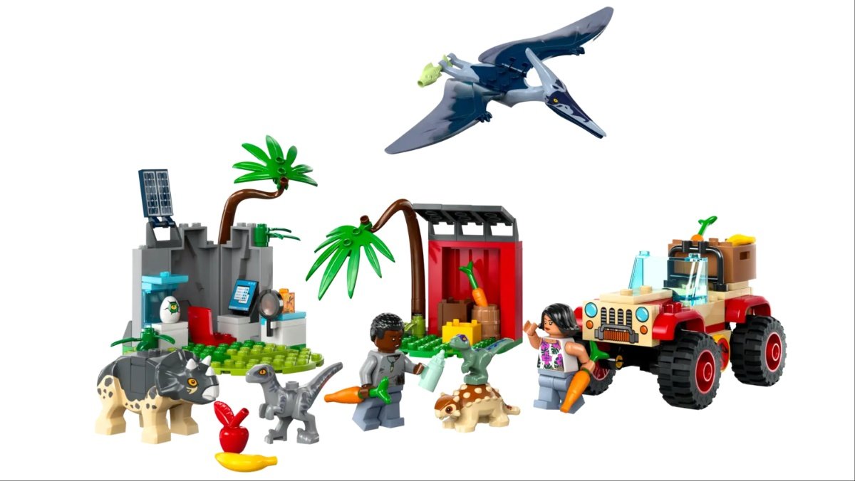 Jurassic World Baby dino rescue LEGO Set