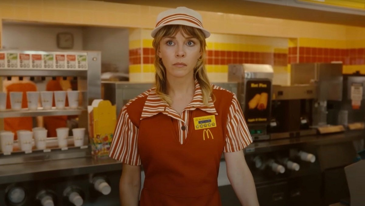 Sylvie (Sophia Di Martino) works at a McDonald's in 1982 Broxton, Oklahoma in season two of Loki. 