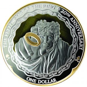 LOTR coin photo_The Fellowship_Frodo