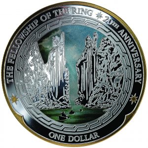 LOTR coin photo_The Quest of the Ring_The Argonath