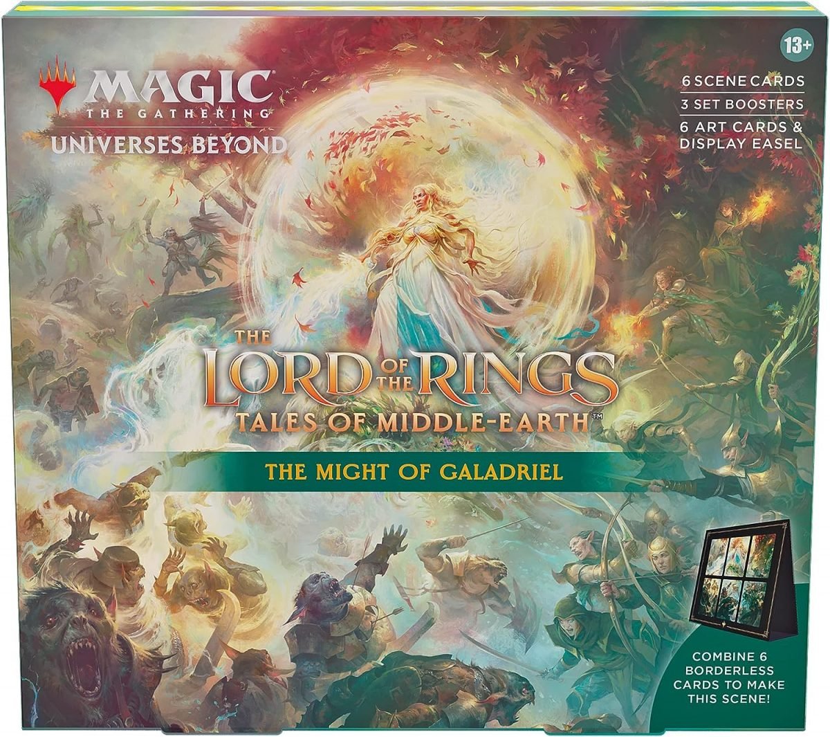 Magic the gathering Lord of the rings tales of middle earth new scene boxes Might of Galadriel
