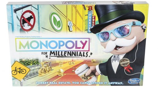 MONOPOLY FOR MILLENNIALS Is a Real, Savage Game