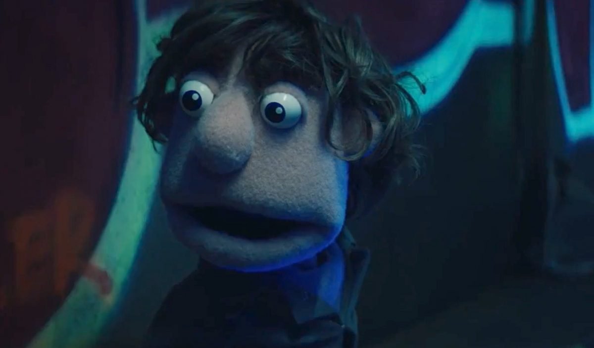 a puppet version of sam riordan in gen v 