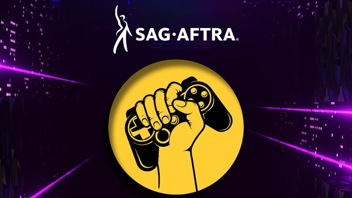 SAG AFTRA Video Game Strike Graphic