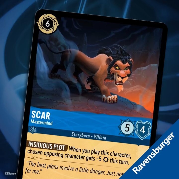 Scar Disney Lorcana Card