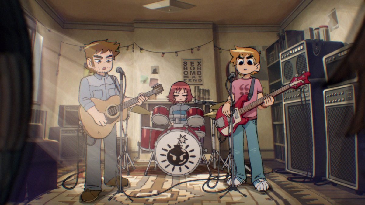 an image from Scott Pilgrim Takes Off on Netflix