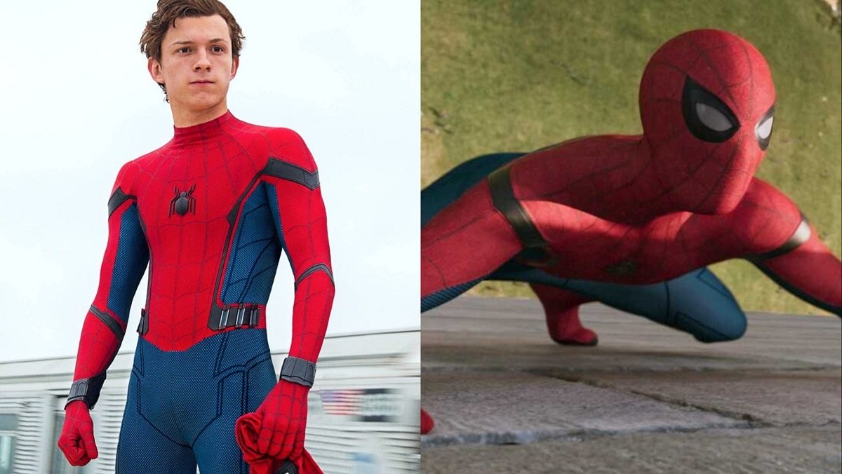 Tom Holland as the MCU's Peter Parker in Spider-Man: Homecoming.