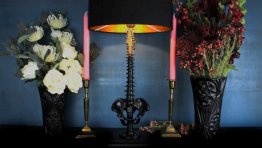 This Spine-Tingling Anatomical Lamp Shines with Gothic Beauty