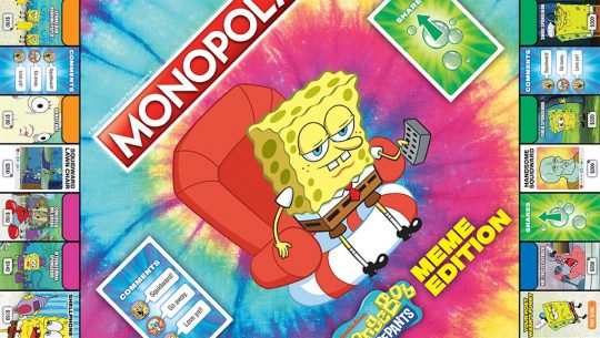 SPONGEBOB Memes Are Currency in the Latest MONOPOLY Game