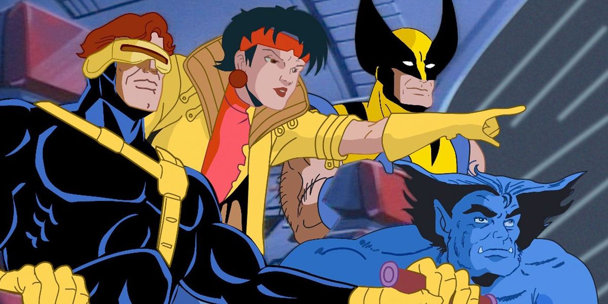 The X-Men in their 90s animated series incarnations.