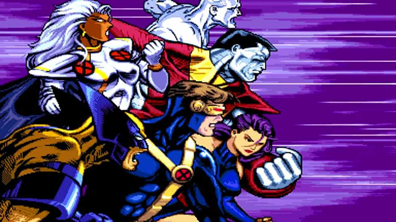 The team from the 1994 X-Men: Children of the Atom video game.