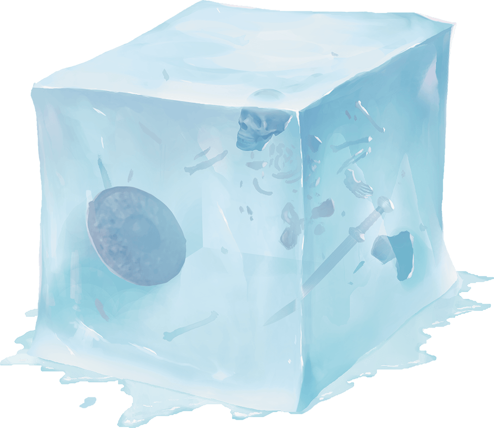 photo of a gelatinous cube in D&D manual 